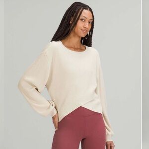 lululemon reversible crossover sweater